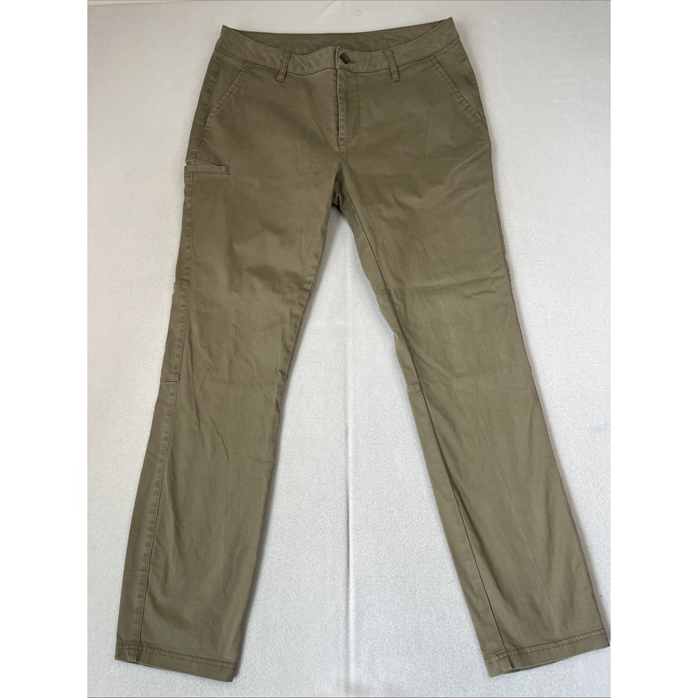BYLT Chino Pant Men's 33x30 Taupe Slim Fit Performance Stretch Chino